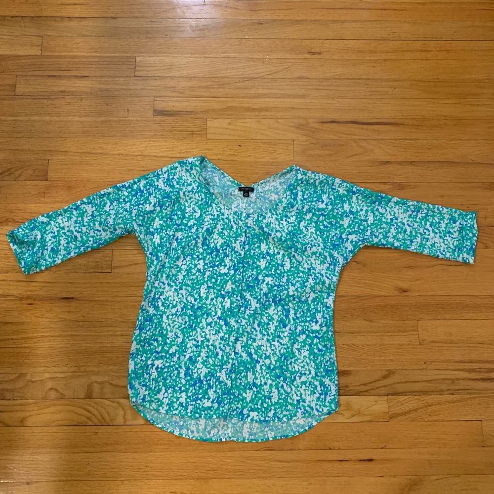 Half sleeve beautiful chiffon blouse